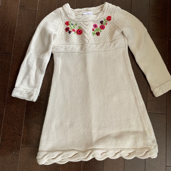 Hanna Andersson Rare Youth Knit Dress ๐บ Size 120 (6-8 yrs old) - Picture 1 of 10